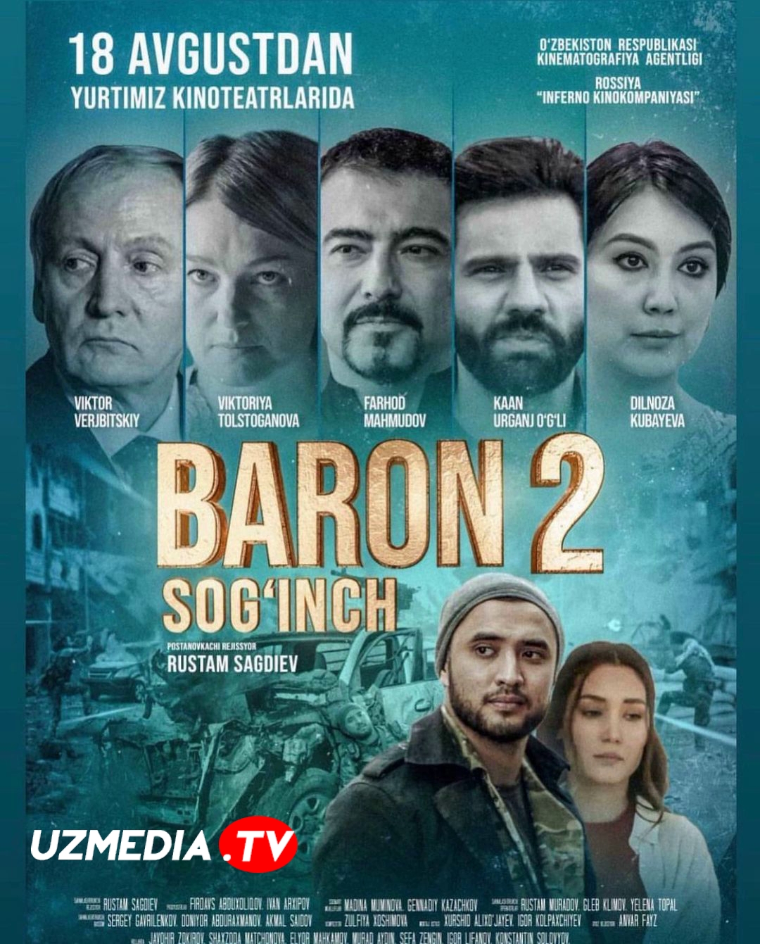 Baron 2 o'zbek kino film / Барон 2 узбек кино фильм Premyera HD tas-ix skachat