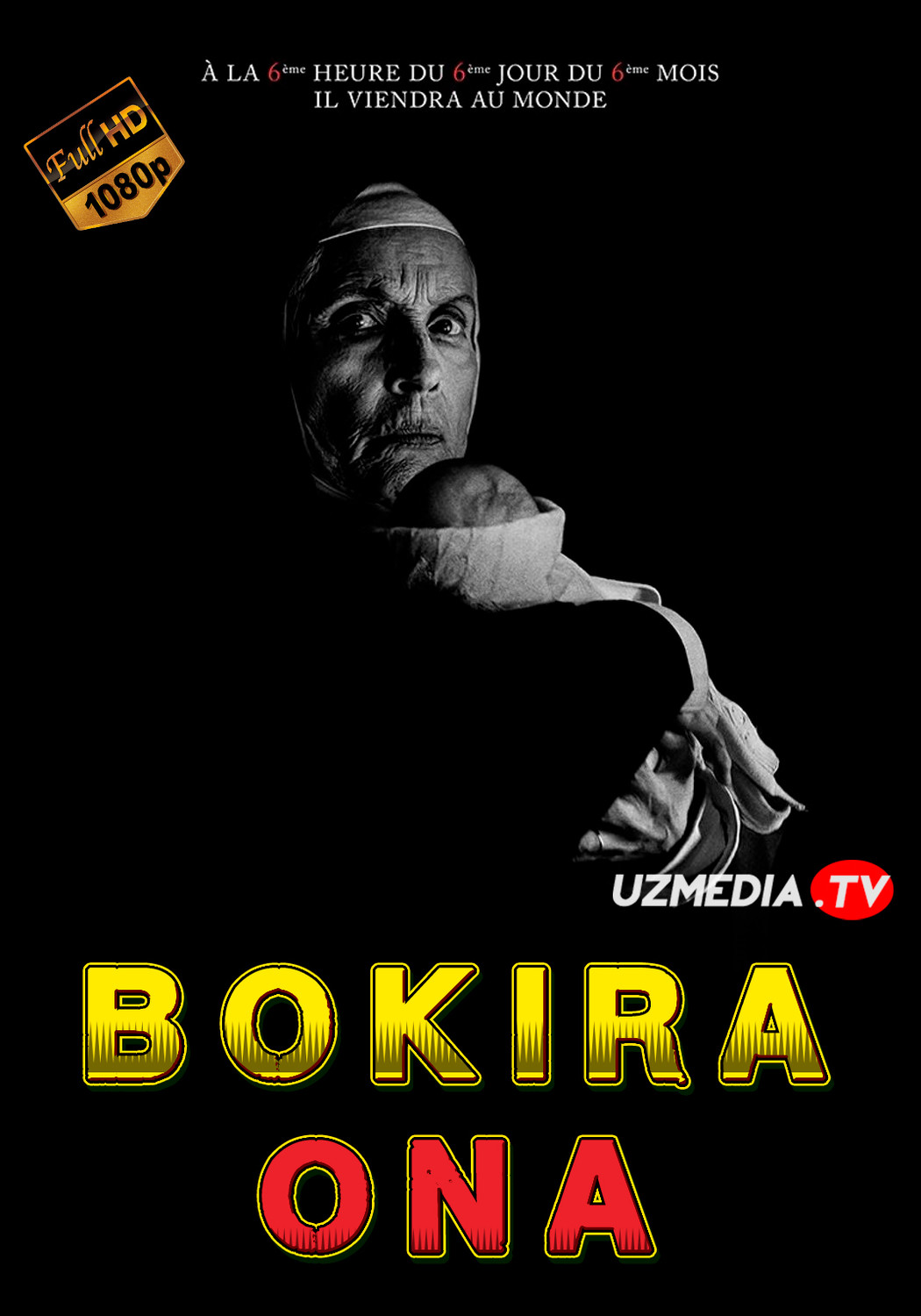 Bokira ona / Omen: Birinchi belgi Ujas, Qo'rqinchli +18 film Uzbek tilida O'zbekcha 2024 tarjima kino Full HD skachat