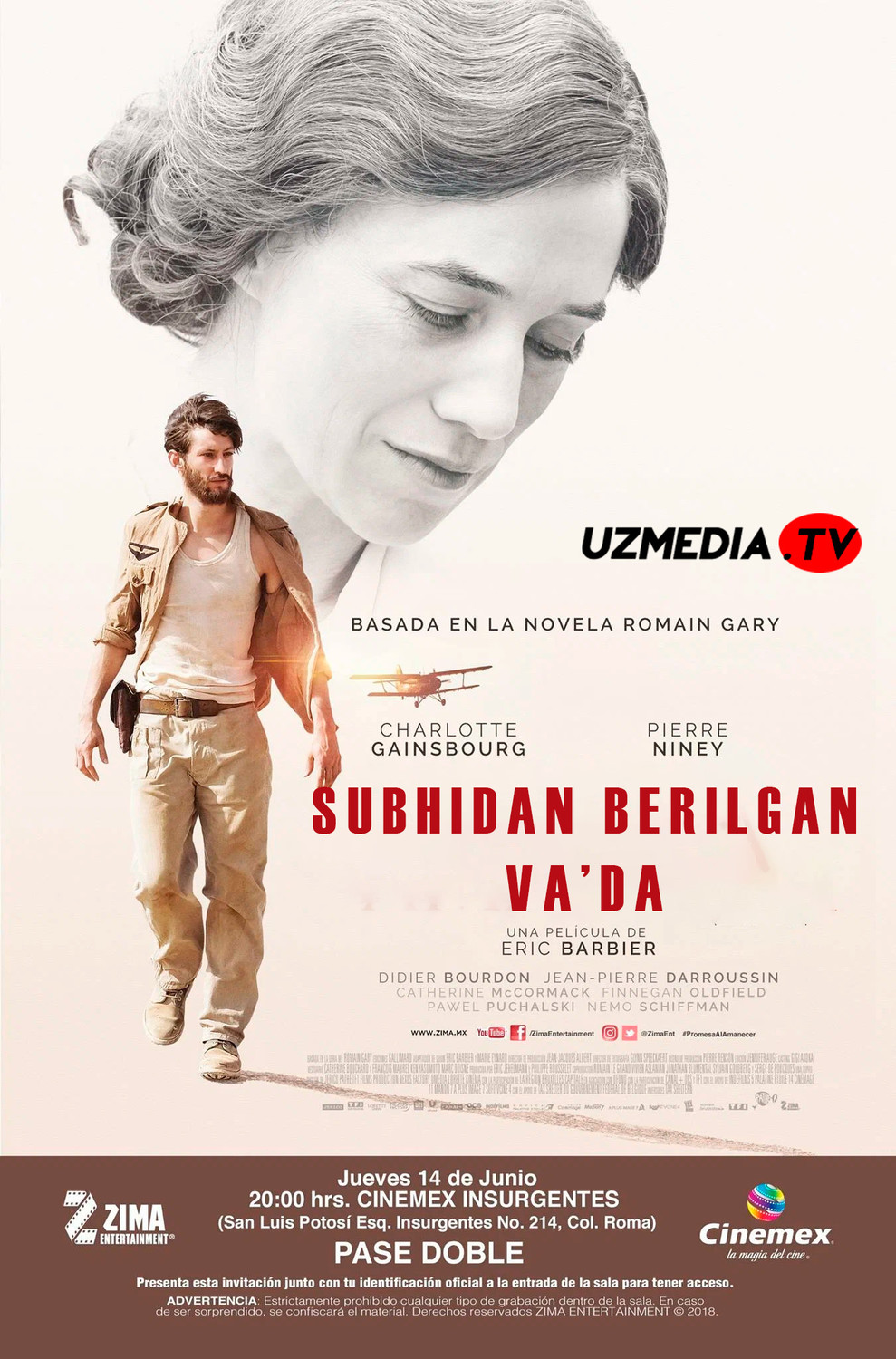 Subhidam berilgan va'da Fransiya filmi Uzbek tilida O'zbekcha 2017 tarjima kino Full HD tas-ix skachat