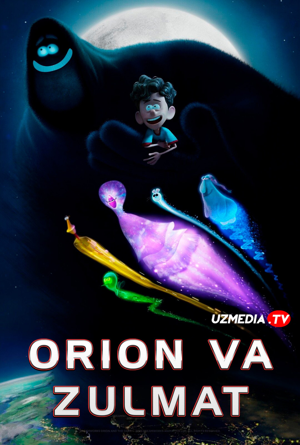 Orion va zulmat / Orion va qorong'ulik Multfilm Uzbek tilida O'zbekcha 2024 tarjima kino Full HD tas-ix skachat