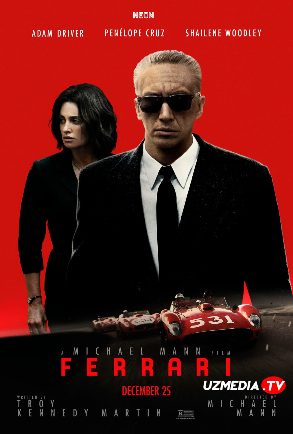 Ferrari Premyera (Biografik, Sport film) Uzbek tilida O'zbekcha 2023 tarjima kino Full HD tas-ix skachat