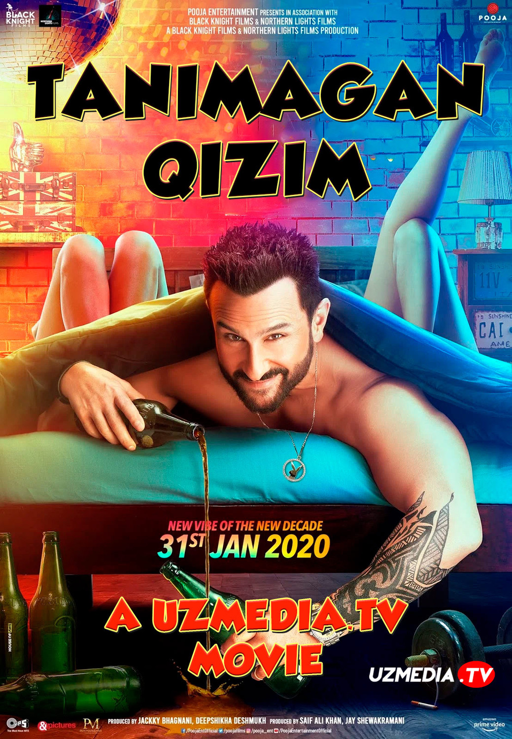 Tanimagan qizim / Aziz qizim / Jawaani Jaaneman Hind kino Uzbek tilida O'zbekcha tarjima kino 2020 Full HD tas-ix skachat
