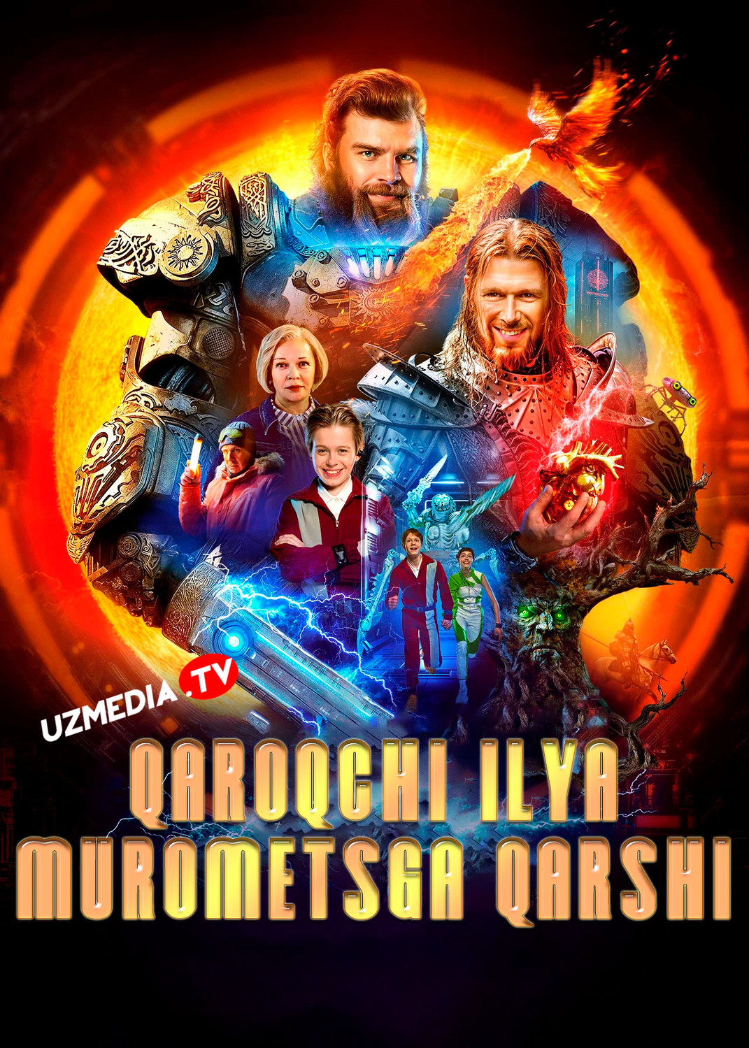 Qaroqchi Ilya Murometsga qarshi Rossiya filmi Uzbek tilida O'zbekcha 2025 tarjima kino Full HD tas-ix skachat