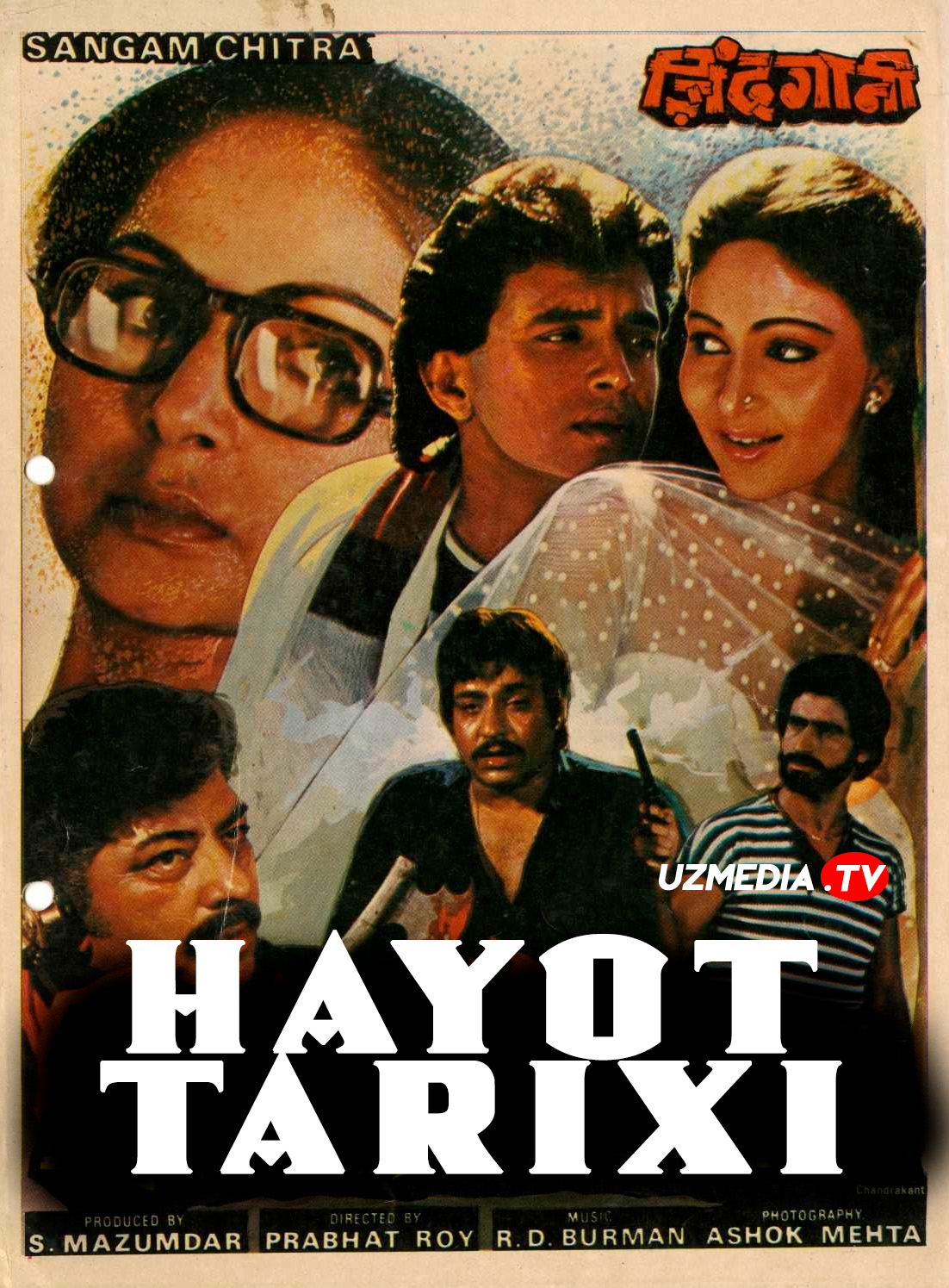 Hayot tarixi / Zindagani Uzbek tilida O'zbekcha 1986 tarjima kino Full HD tas-ix skachat