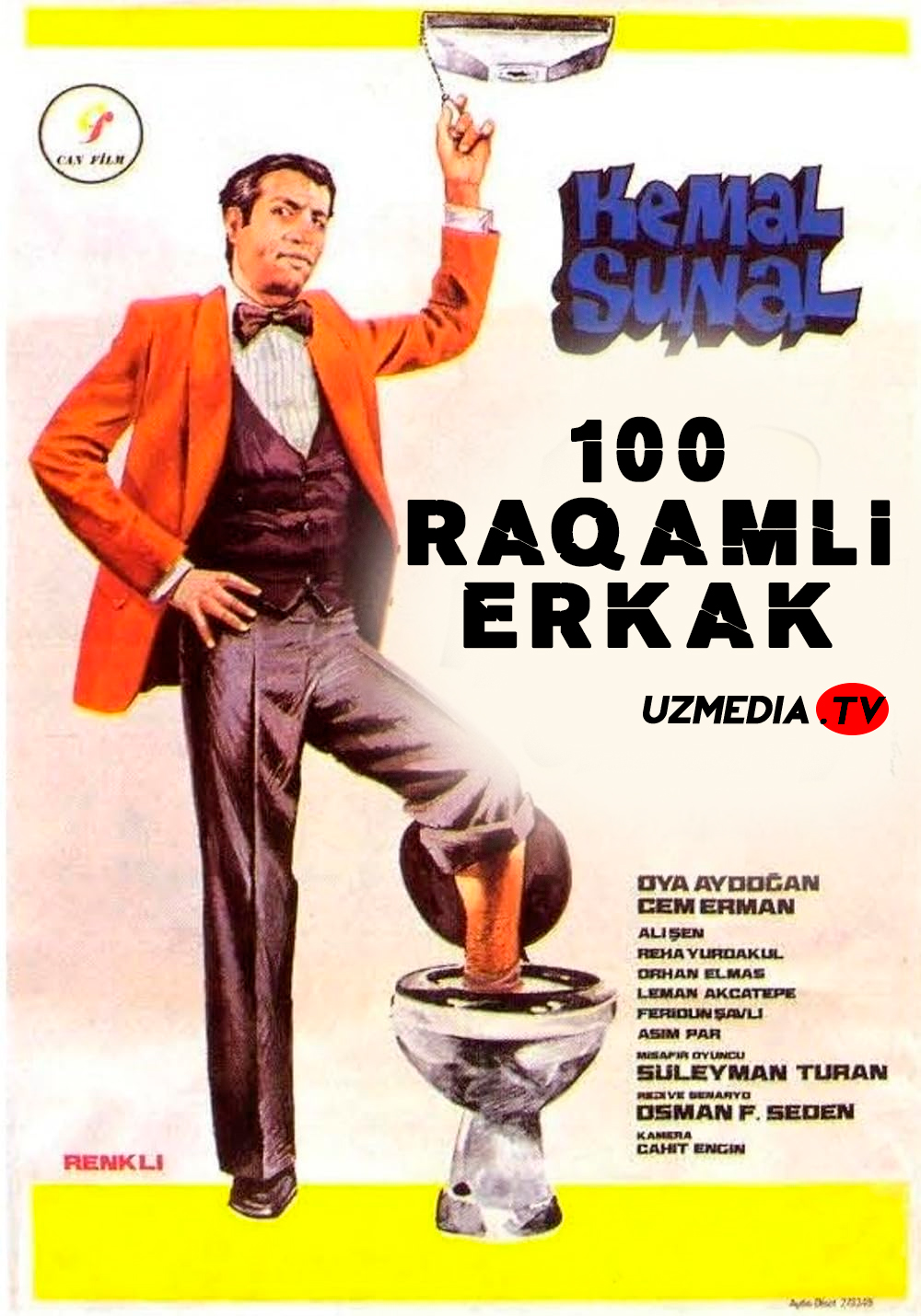 100-raqamli erkak / Yuz raqamli odam / Qahramon yohud dovdirning kuni tug'di Turk kino Uzbek tilida O'zbekcha 1978 tarjima Full HD skachat