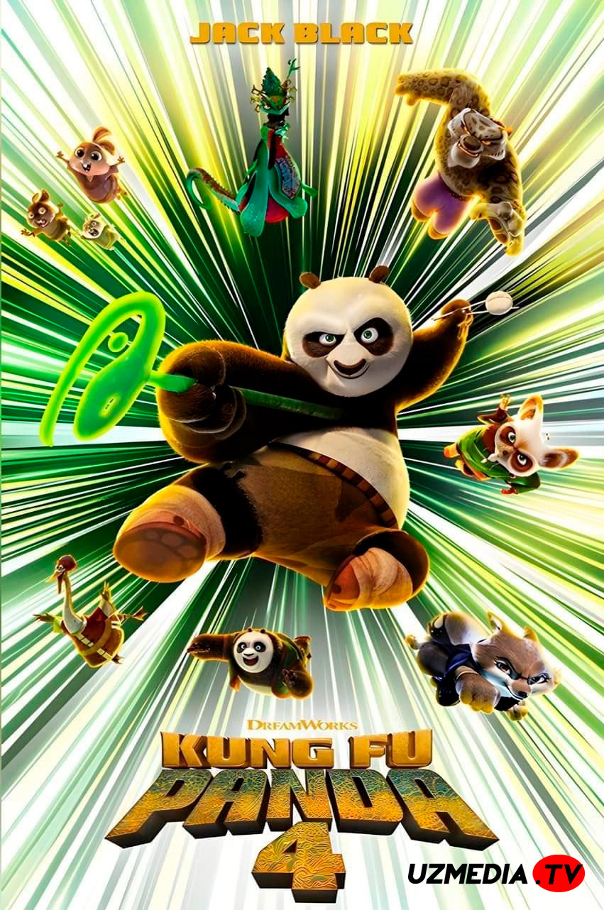 Kung Fu Panda 4 / Кунг-фу Панда 4 Multfilm Uzbek tilida O'zbekcha 2024 tarjima kino Full HD tas-ix skachat
