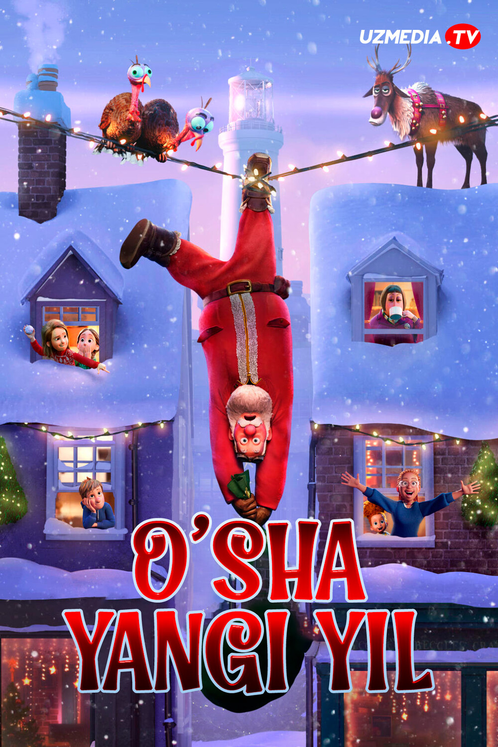Yana o'sha yangi yil / O'sha Rojdestvo Multfilm Uzbek tilida O'zbekcha 2025 tarjima kino Full HD tas-ix skachat