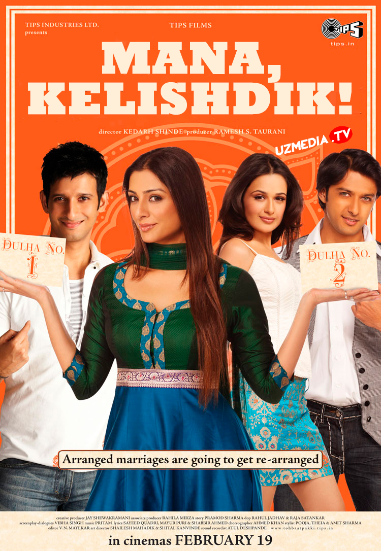 Mana kelishdik! / Demak, gap bitdi! / Xullas, kelishdik! Hind kino Uzbek tilida O'zbekcha 2010 tarjima kino Full HD tas-ix skachat