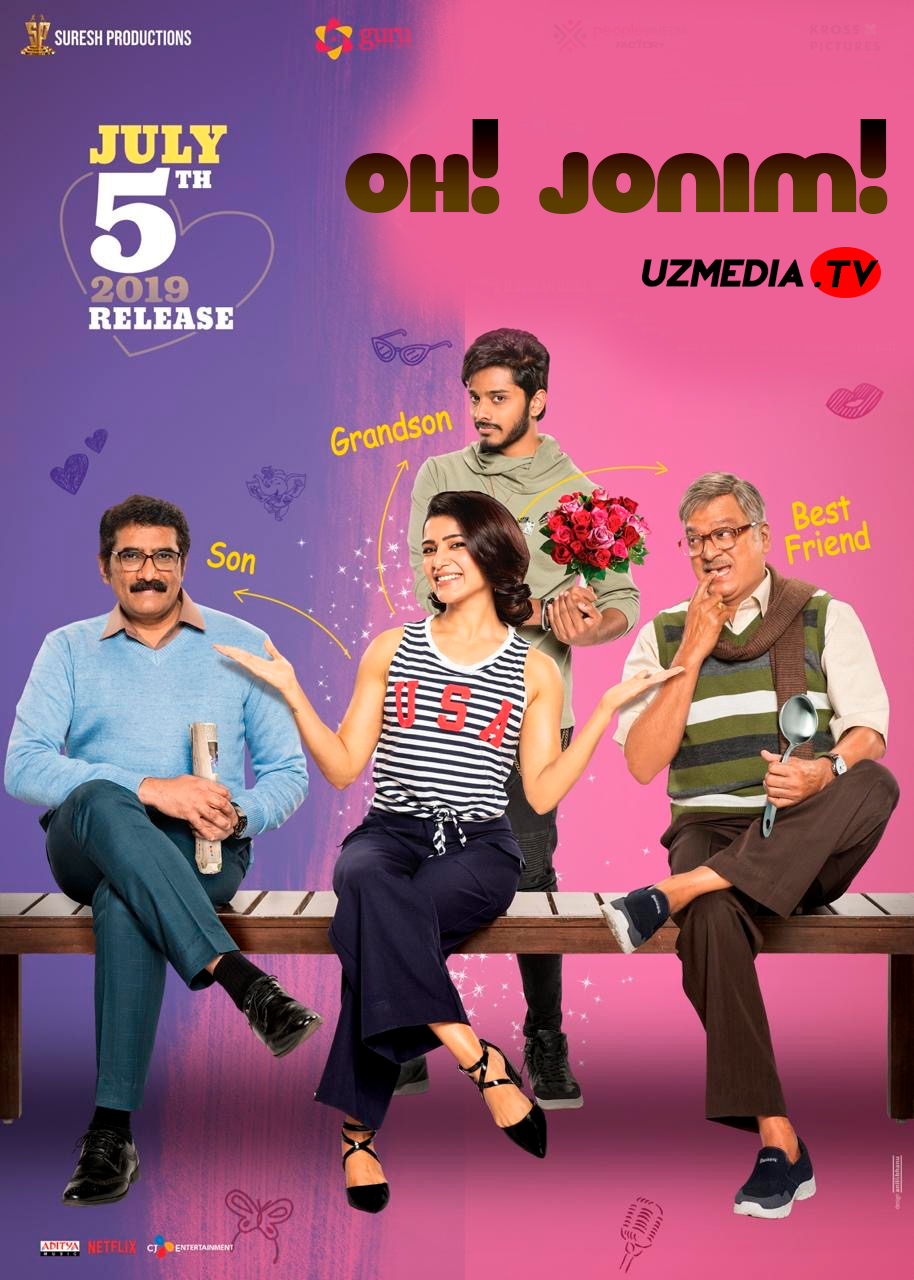 Oh, jonim! / Oh, azizim! / Oh! Qizaloq! / Oh! Qizcha! / Oh! Baby! Hind kino Uzbek tilida O'zbekcha tarjima kino 2019 Full HD tas-ix skachat