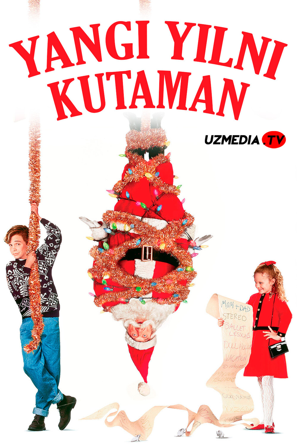 Yangi yilni kutaman / Rojdestvoda istagan hamma narsa Uzbek tilida O'zbekcha 1991 tarjima kino Full HD tas-ix skachat