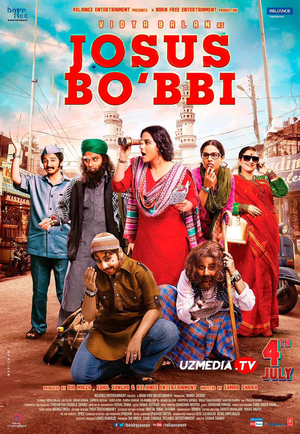 Josus Bobbi / Detektiv Bobby / Izquvar Bobbi Hind kino Uzbek tilida O'zbekcha 2014 tarjima kino Full HD tas-ix skachat