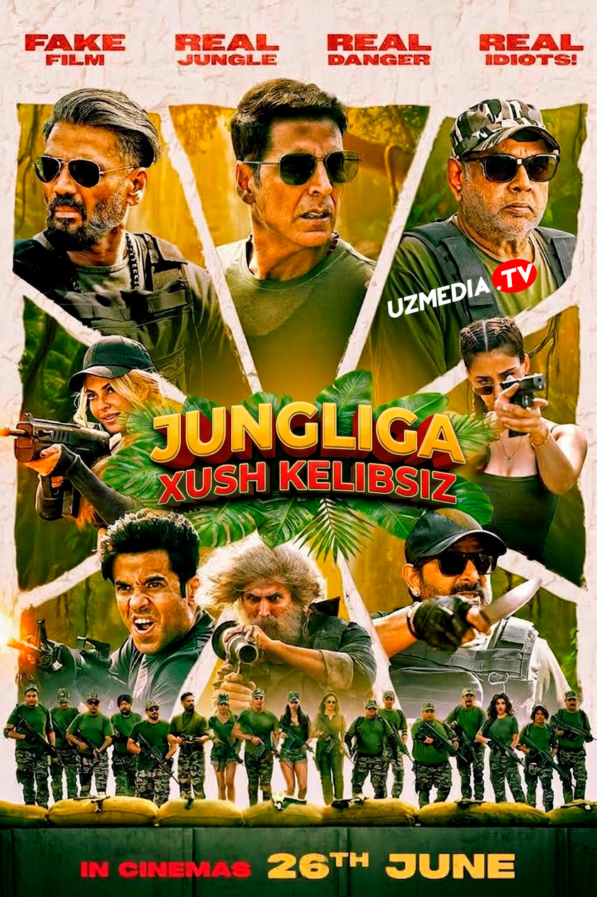 Jungliga xush kelibsiz! Premyera Hind kino Uzbek tilida O'zbekcha 2026 tarjima kino Full HD tas-ix skachat
