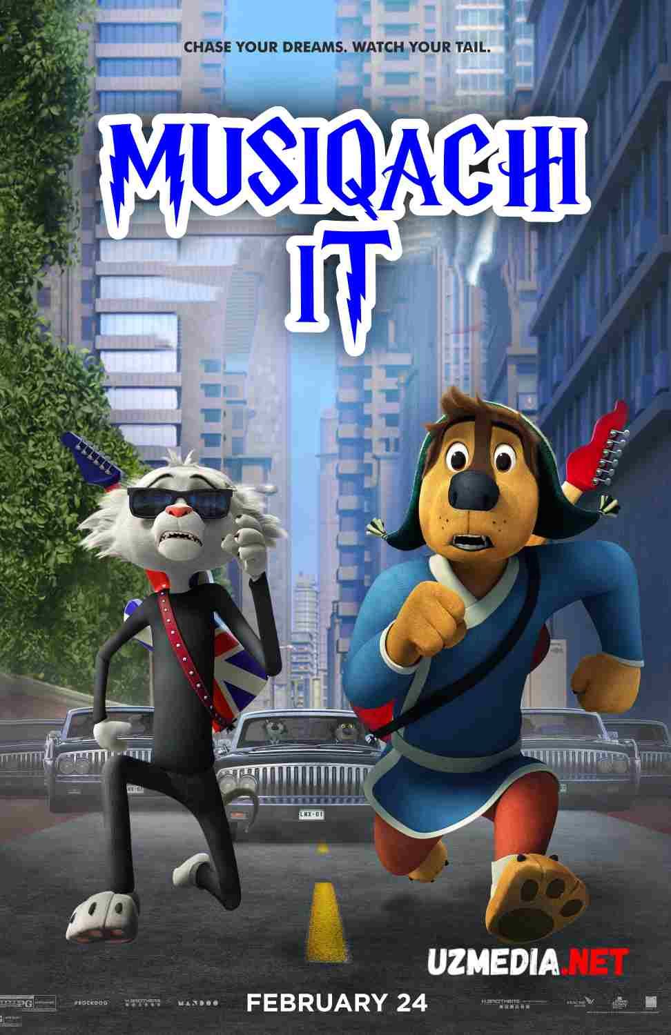 Musiqachi It / Rok It Multfilm Uzbek tilida O'zbekcha tarjima 2016 HD skachat