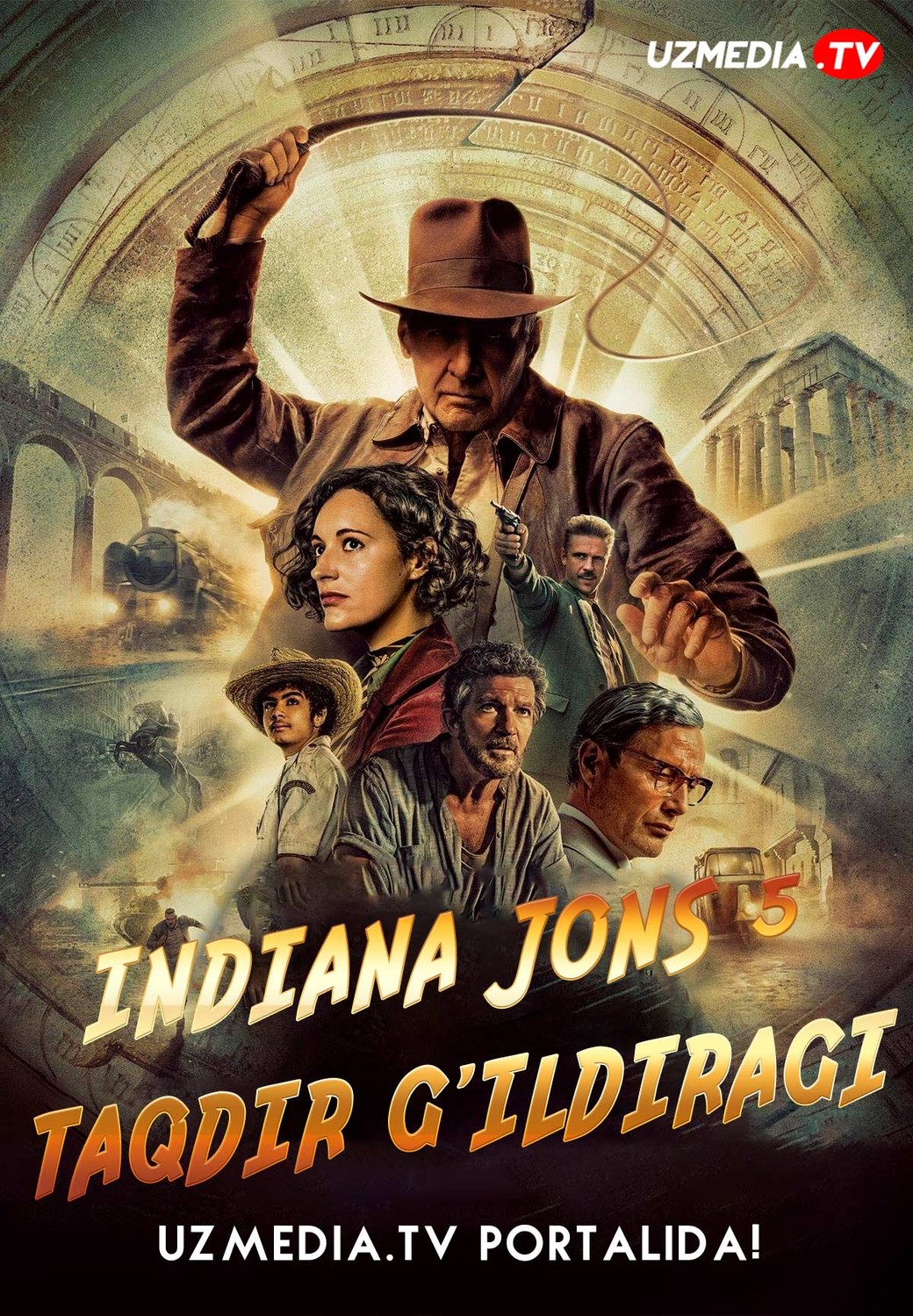 Indiana Jones 5 / Indiana Jons 5 / Indiyana Jonz 5 Uzbek tilida O'zbekcha 2023 tarjima kino Full HD skachat
