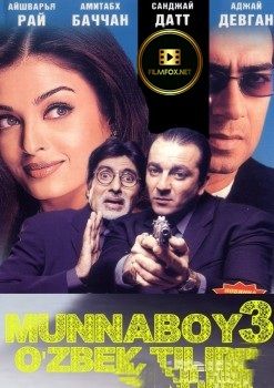 Munnaboy 3 Hind kinosi Uzbek O'zbek tilida tas-ix skachat download