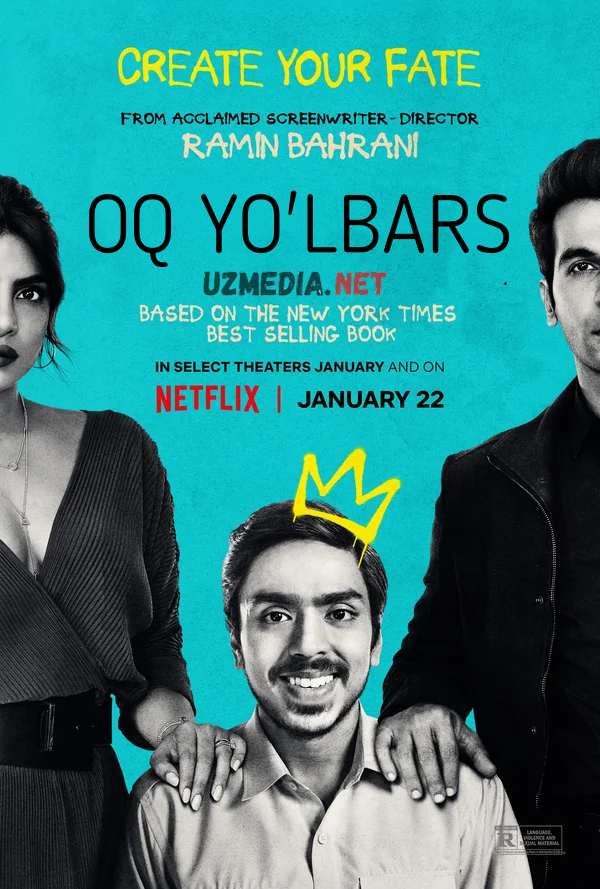 Oq yo'lbars Hind kino Premyera Uzbek tilida O'zbekcha tarjima kino 2020 Full HD tas-ix skachat