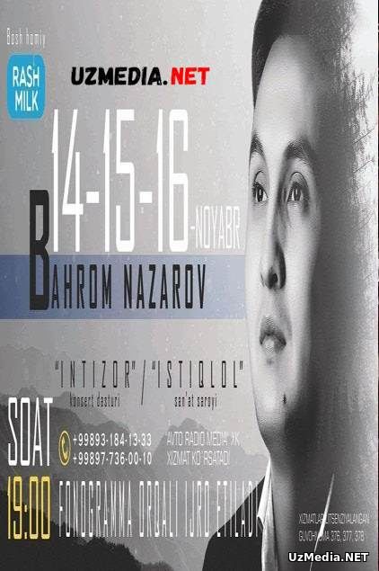 Bahrom Nazarov - Intizor nomli konsert dasturi 2017 Full HD tas-ix skachat