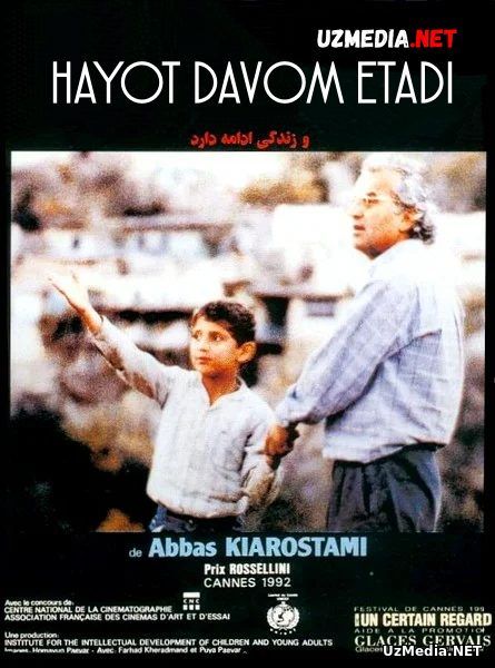 Hayot davom etadi / Xayot va boshqa hech narsa Eron filmi Uzbek tilida O'zbekcha tarjima kino 1992 HD tas-ix skachat