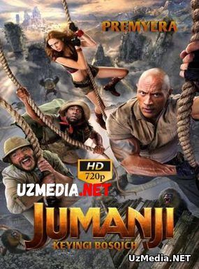 Jumanji 3: So'nggi bosqich Premyera Uzbek tilida O'zbekcha tarjima kino 2019 Full HD tas-ix skachat