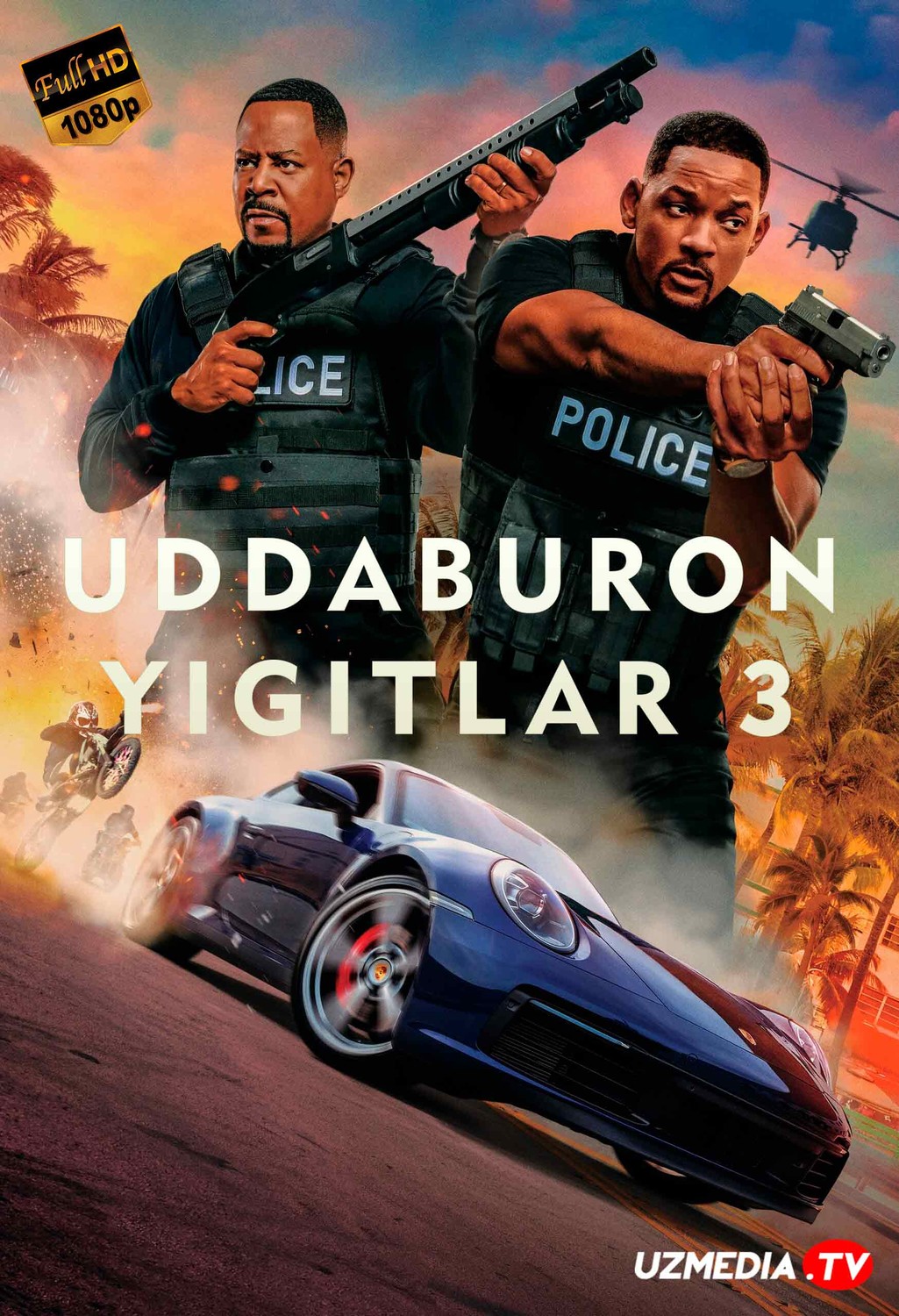 Uddaburon yigitlar 3 / Yomon yigitlar 3 Uzbek tilida O'zbekcha 2020 tarjima kino Full HD skachat