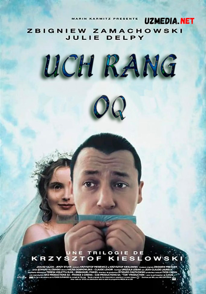 Uch rang: Oq / 3 rang: Oq Uzbek tilida 1993 O'zbekcha tarjima kino Full HD bepul skachat