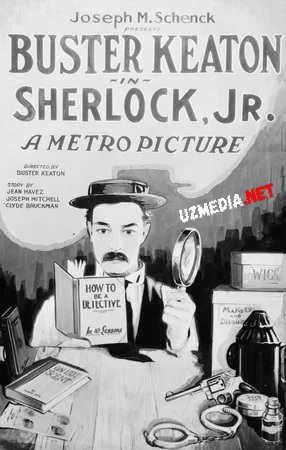 Kichik Sherlok (Baster Kitonning qadimgi filmi) O'zbek tilida 1924 skachat