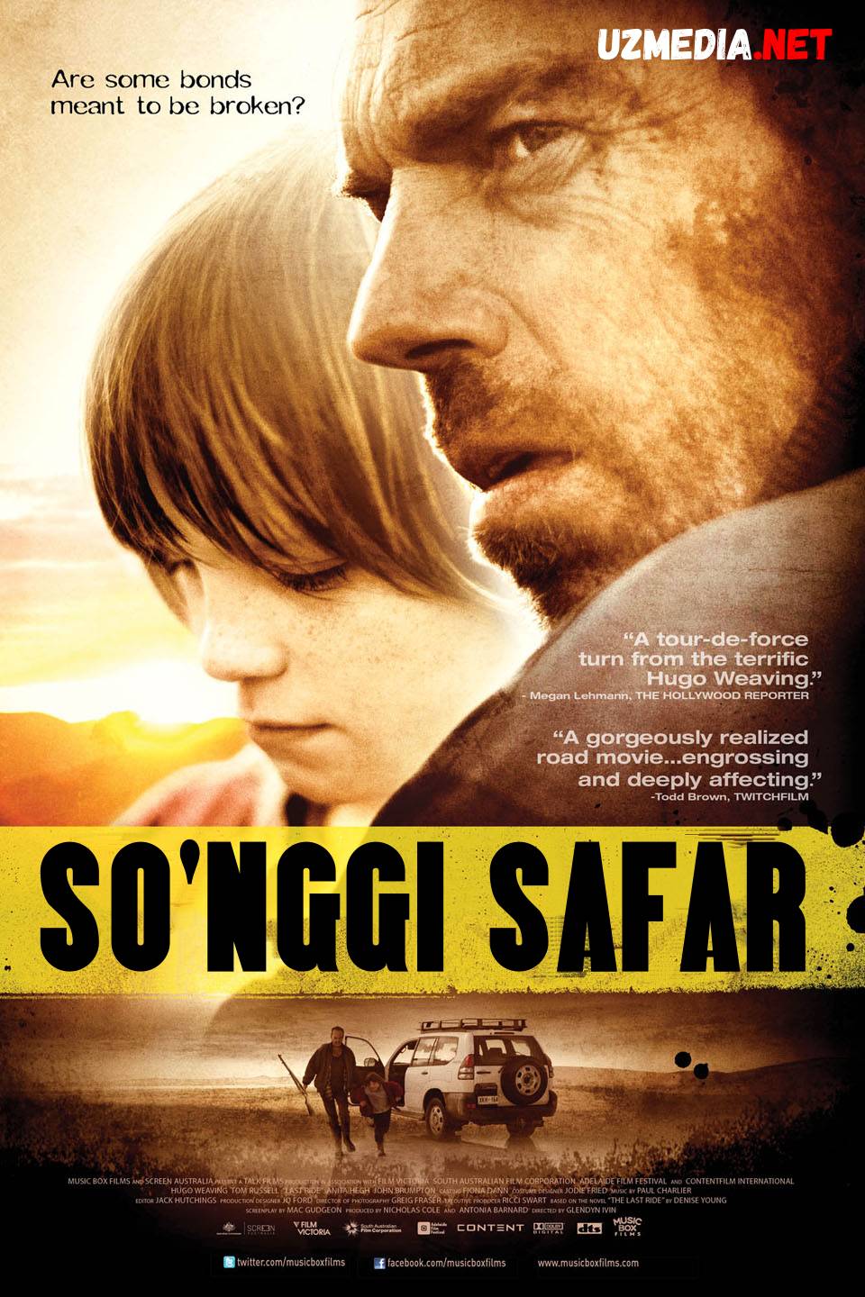 So'nggi safar / So'nggi manzil / Oxirgi safar Avstraliya filmi Uzbek tilida 2009 O'zbekcha tarjima kino HD skachat