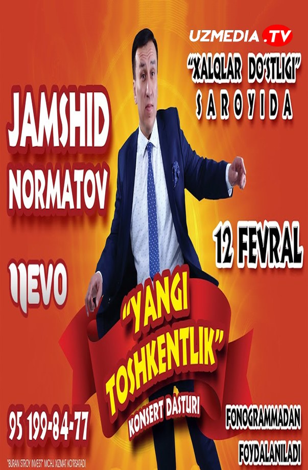 Jamshidbek Normatov - Yangi Toshkentlik nomli konsert dasturi 2022 4K UHD skachat