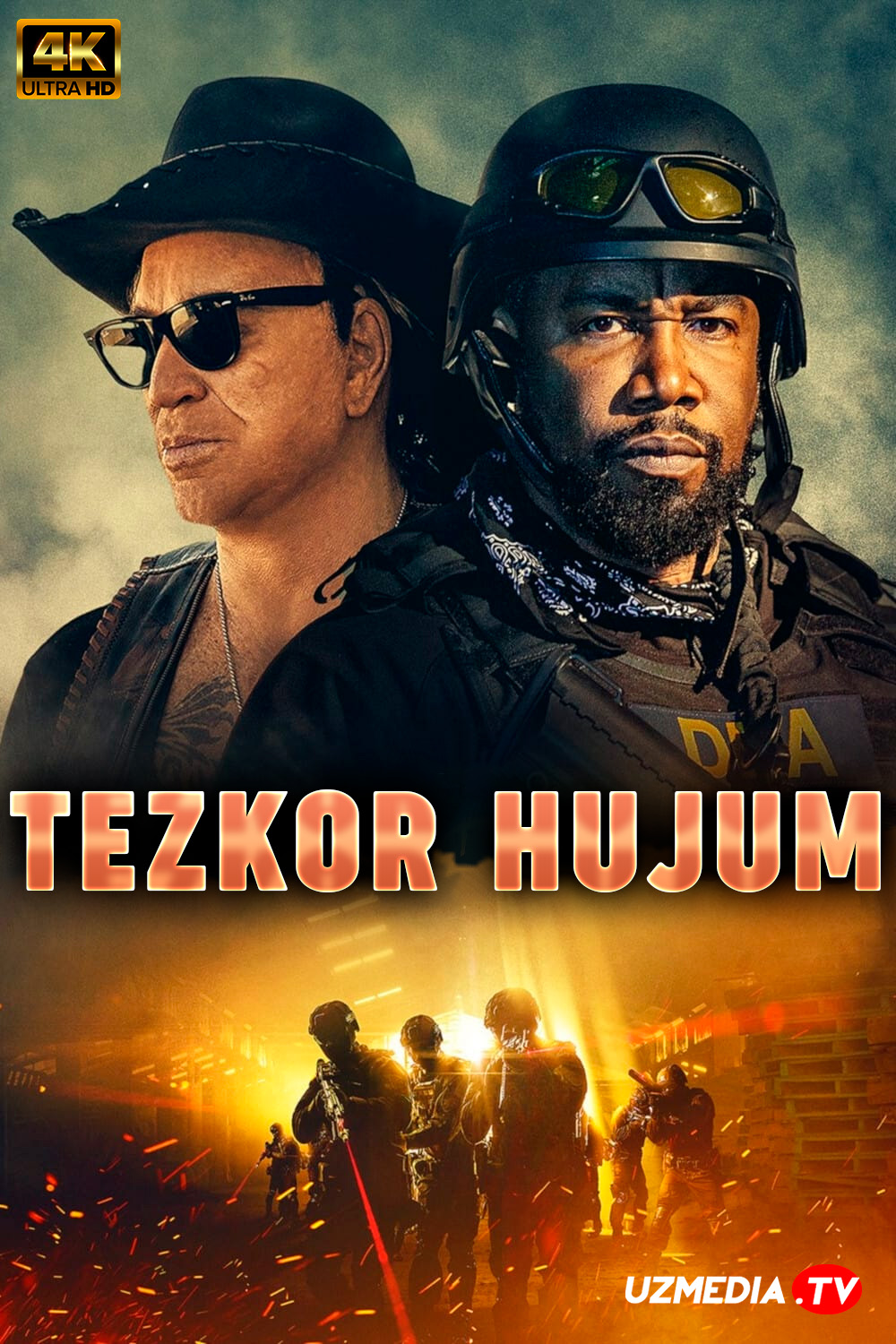 Tezkor hujum Premyera Boyevik film Uzbek tilida O'zbekcha tarjima kino 2022 4K Ultra UHD skachat