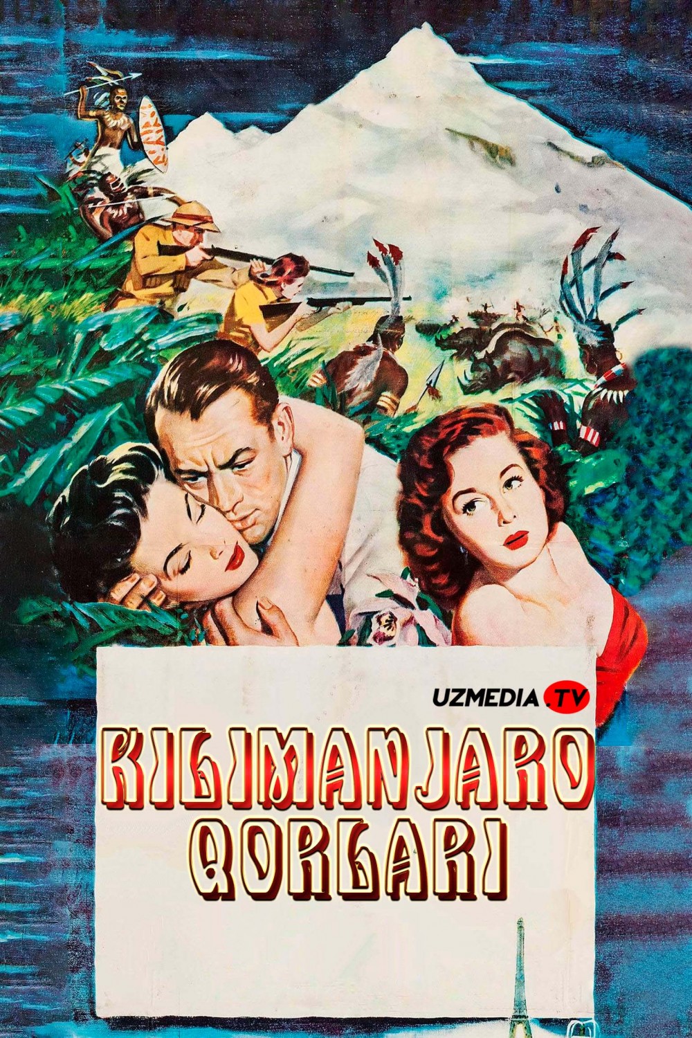 Kilimanjaro qorlari Retro film Uzbek tilida O'zbekcha tarjima kino 1952 HD skachat