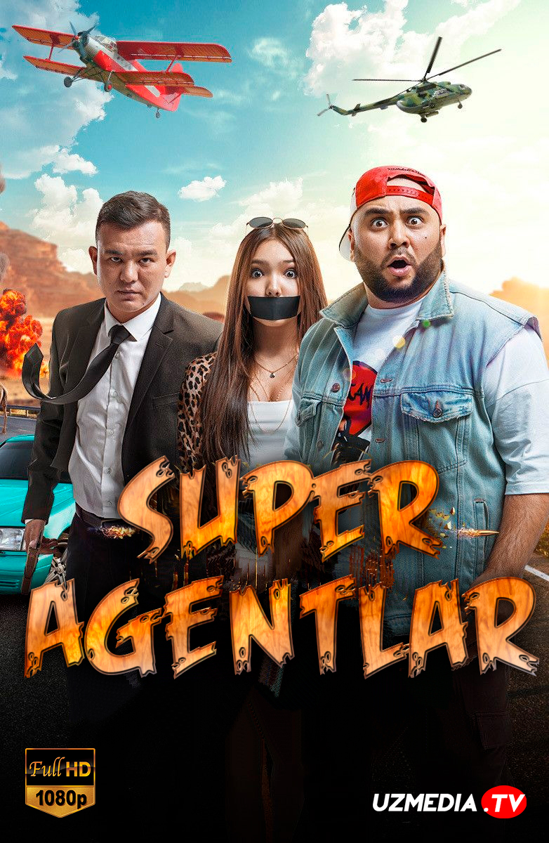Super agentlar / Super josuslar Qozog'iston komediyasi Uzbek tilida O'zbekcha 2022 tarjima kino 4K Ultra UHD skachat