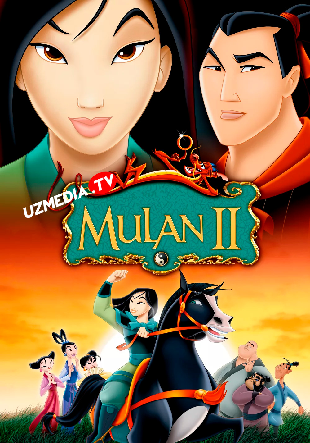 Mulan 2 Multfilm Uzbek tilida O'zbekcha 2004 tarjima kino Full HD tas-ix skachat