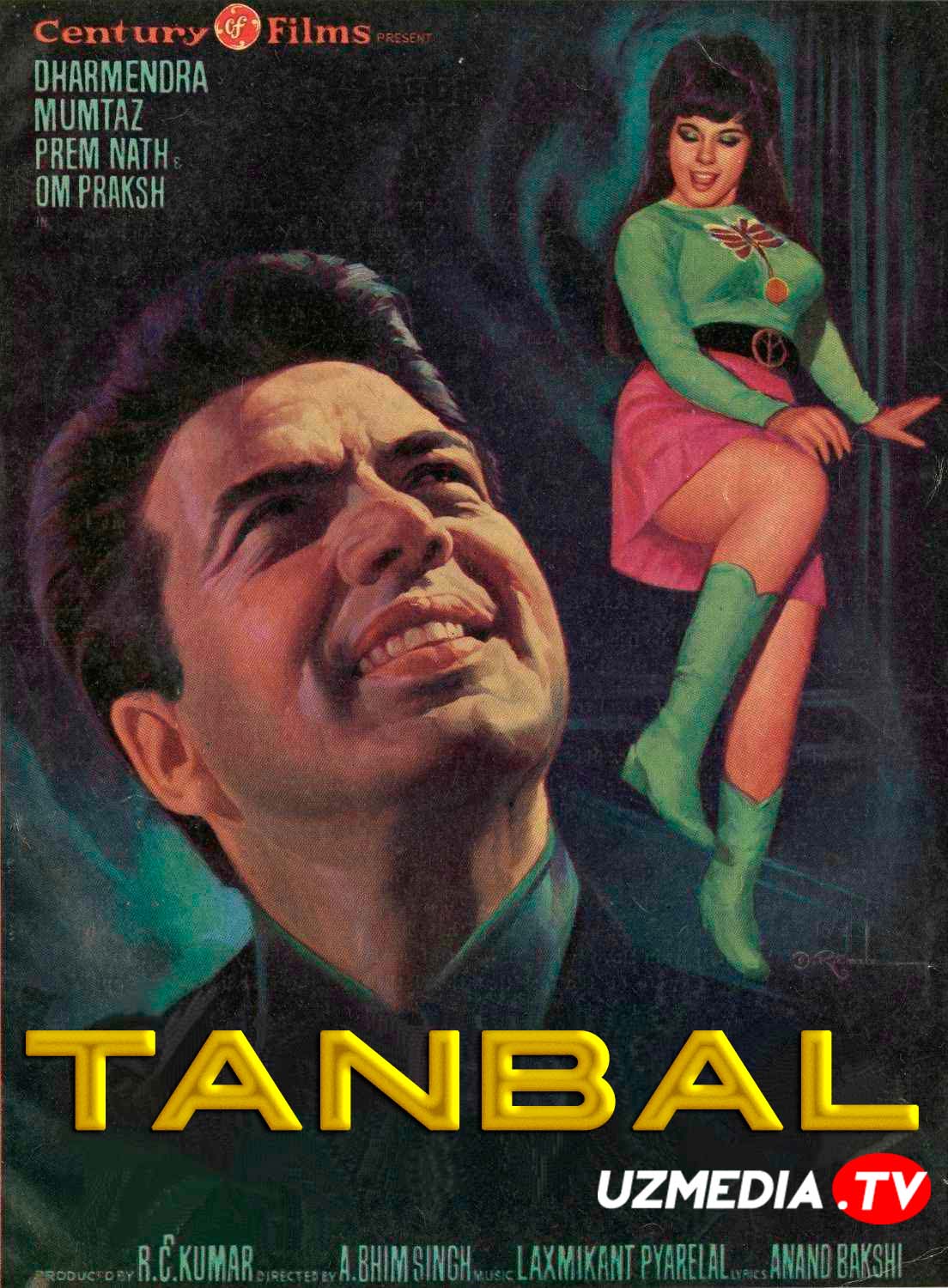 Tanbal / Ishyoqmas / Dangasa / Bekorchi Hind kino Uzbek tilida O'zbekcha 1973 tarjima kino Full HD skachat