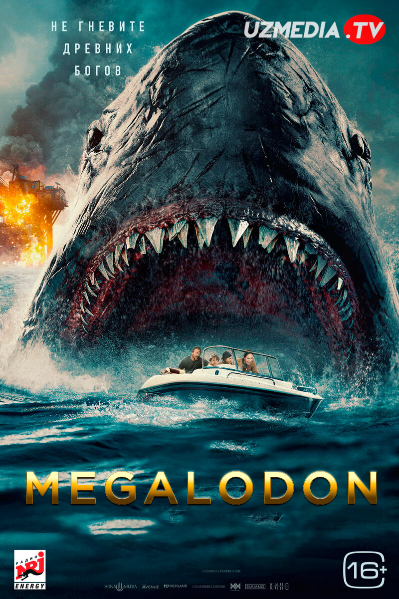 Megalodon / Megaladon / Qora iblis Meksika filmi Uzbek tilida O'zbekcha 2023 tarjima kino Full HD skachat