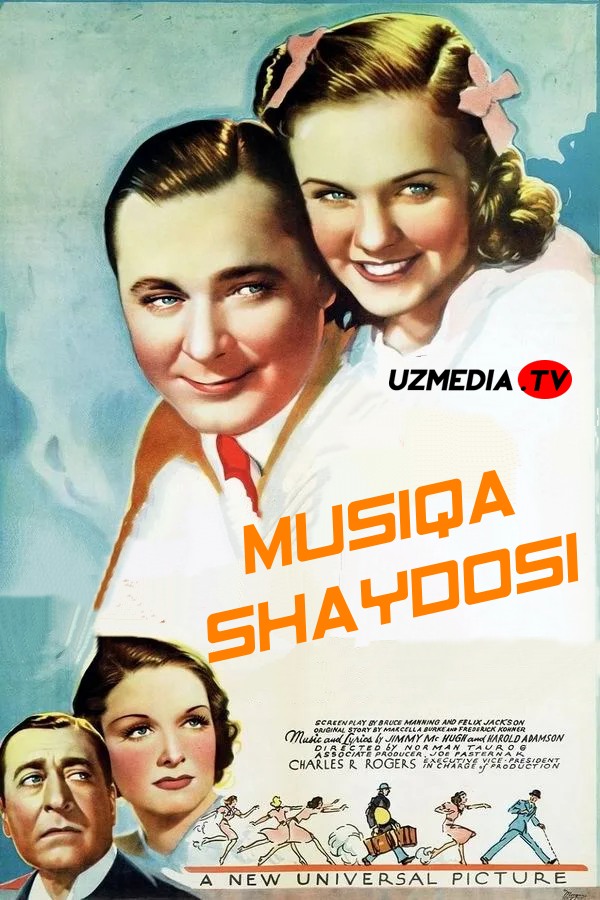 Musiqa shaydosi AQSh retro filmi Uzbek tilida O'zbekcha 1938 tarjima kino SD skachat