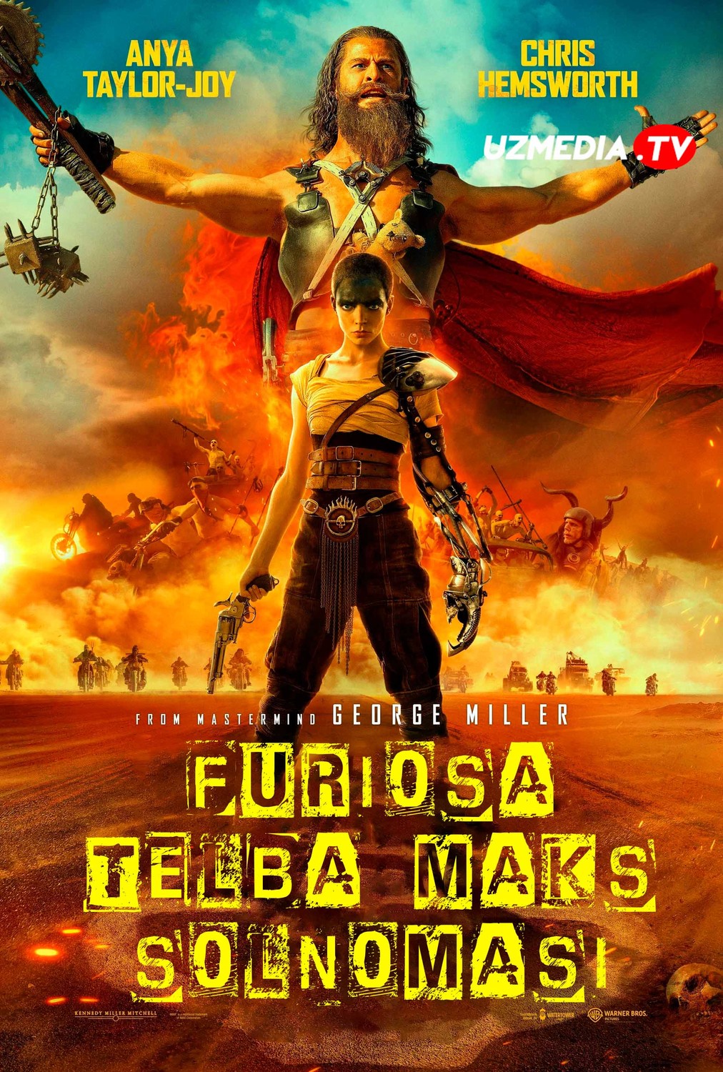 Furiosa / Telba Aqlsiz Maks xronikasi Uzbek tilida O'zbekcha 2024 tarjima kino Full HD skachat